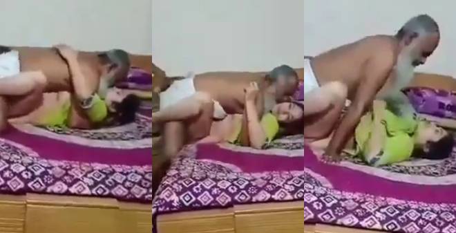 Hot Desi Bhabhi Enjoys doing sex with Older Man | Full HD XXX